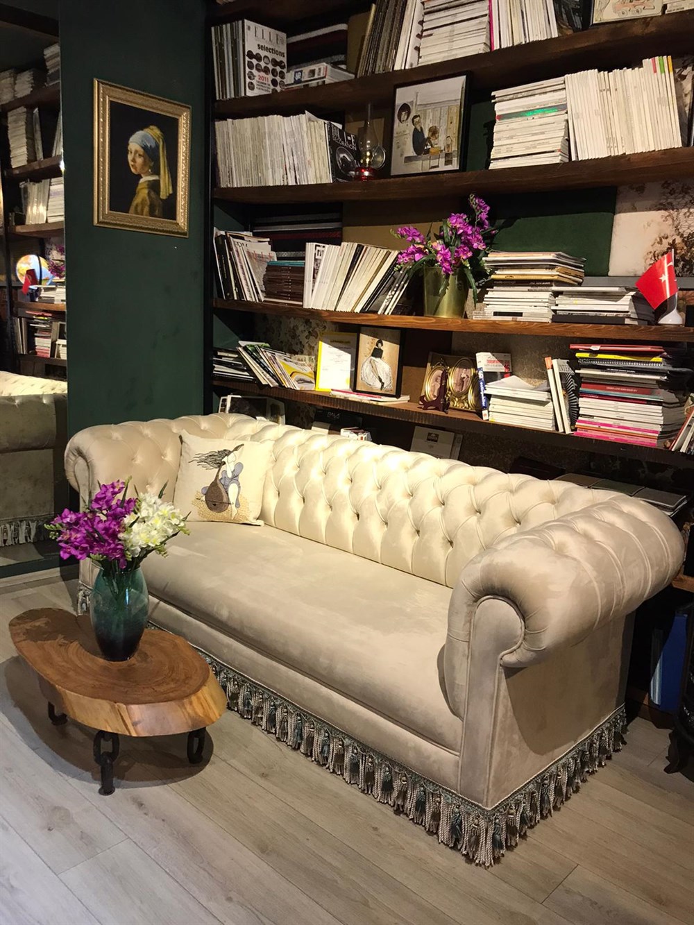 3A Mobilya Salkım Hanım Chesterfield