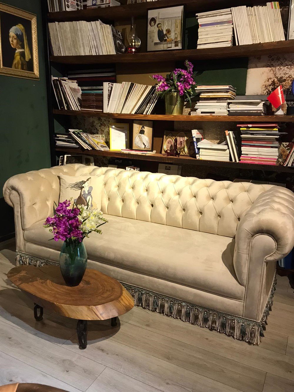 3A Mobilya Salkım Hanım Chesterfield