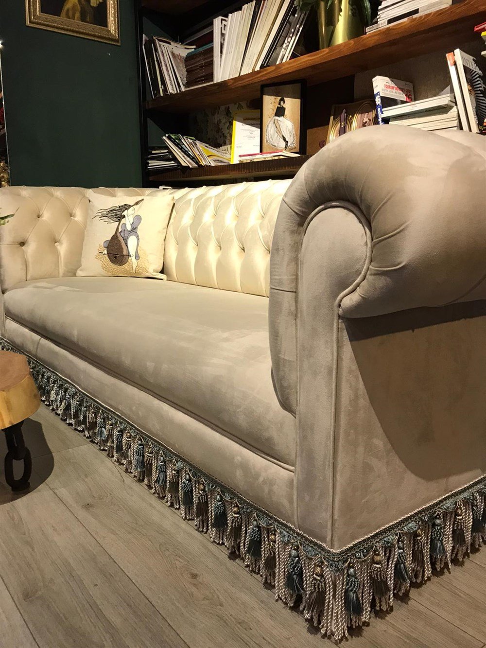 3A Mobilya Salkım Hanım Chesterfield