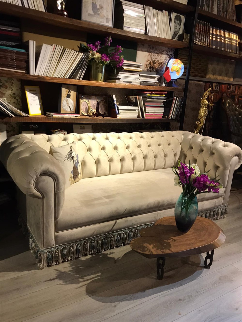 3A Mobilya Salkım Hanım Chesterfield