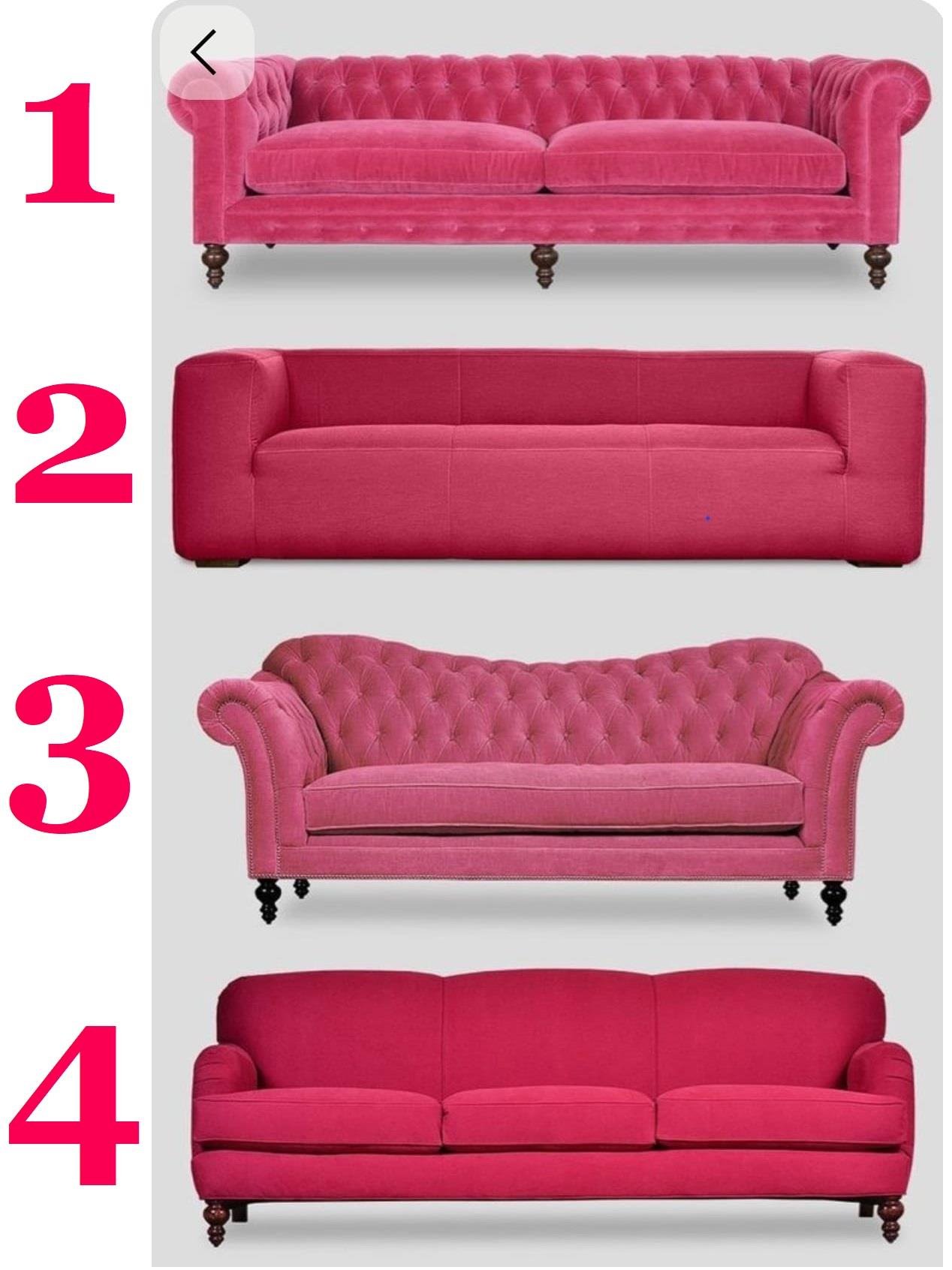 3A MOBİLYA SELECTİON PİNK KANEPE