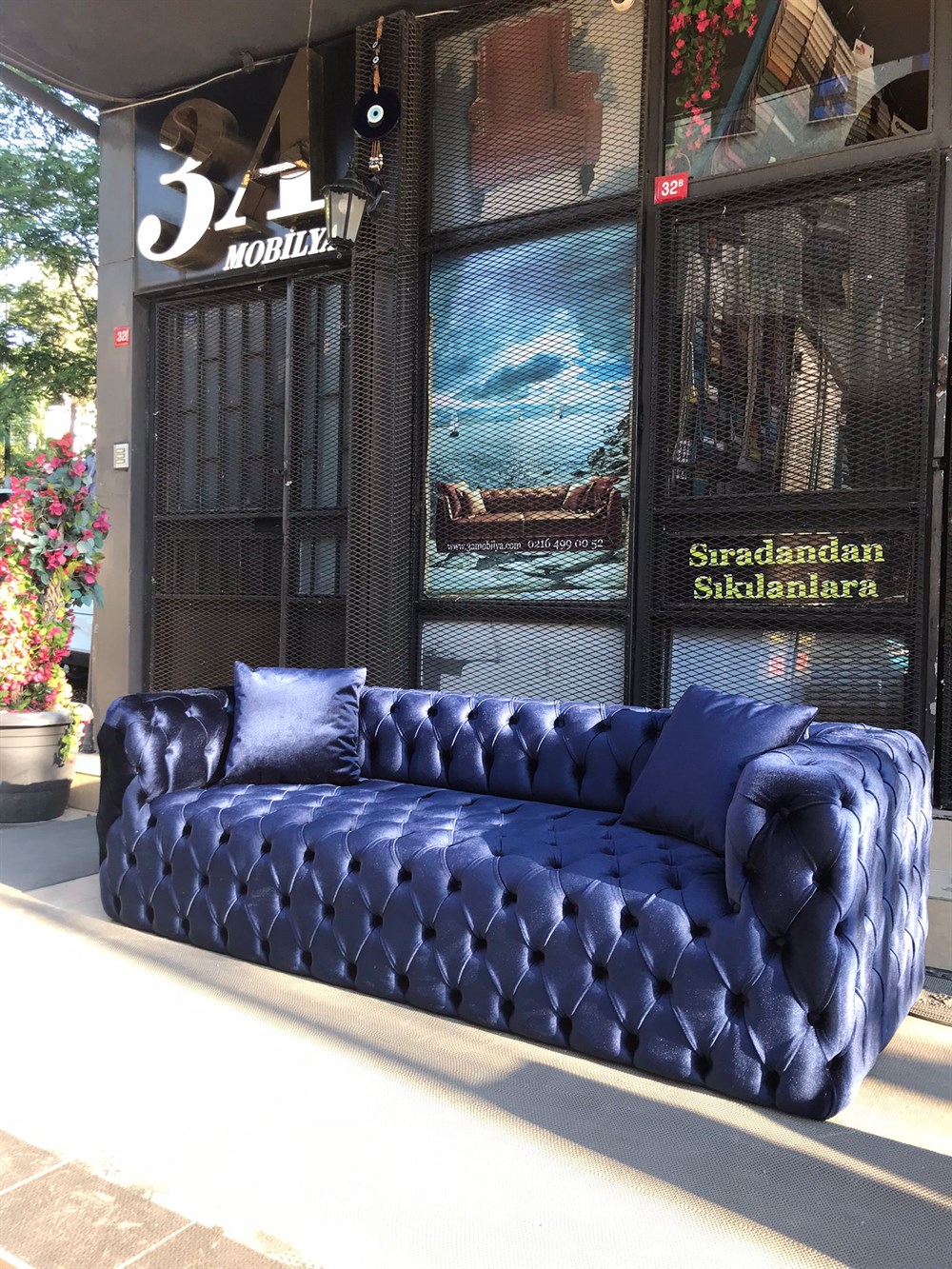 3A MOBİLYA SHADE OF BLUE BAXTER KANEPE 