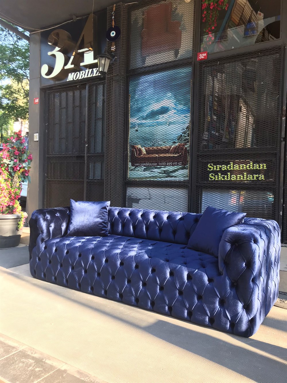 3A MOBİLYA SHADE OF BLUE BAXTER KANEPE 