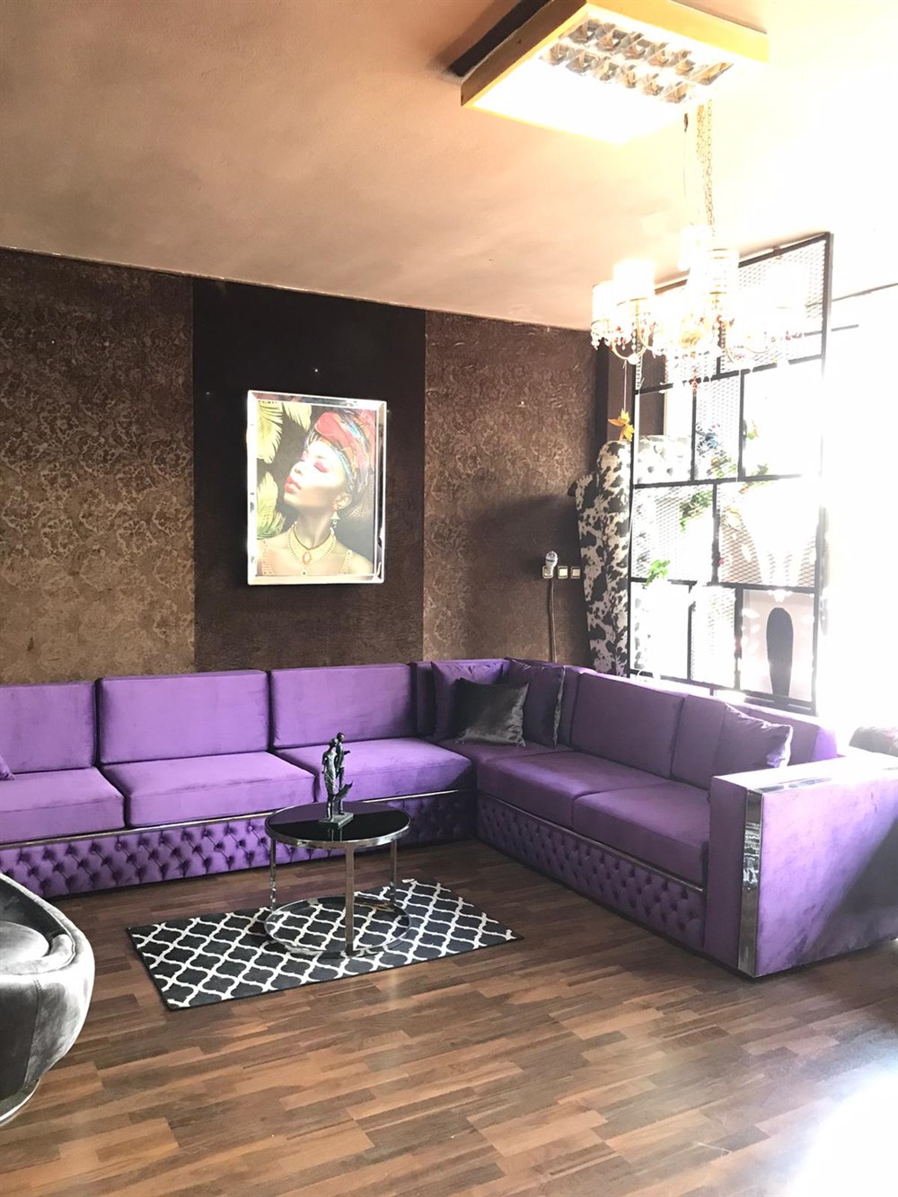 3A MOBİLYA SHİNE SİLVER L KANEPE 