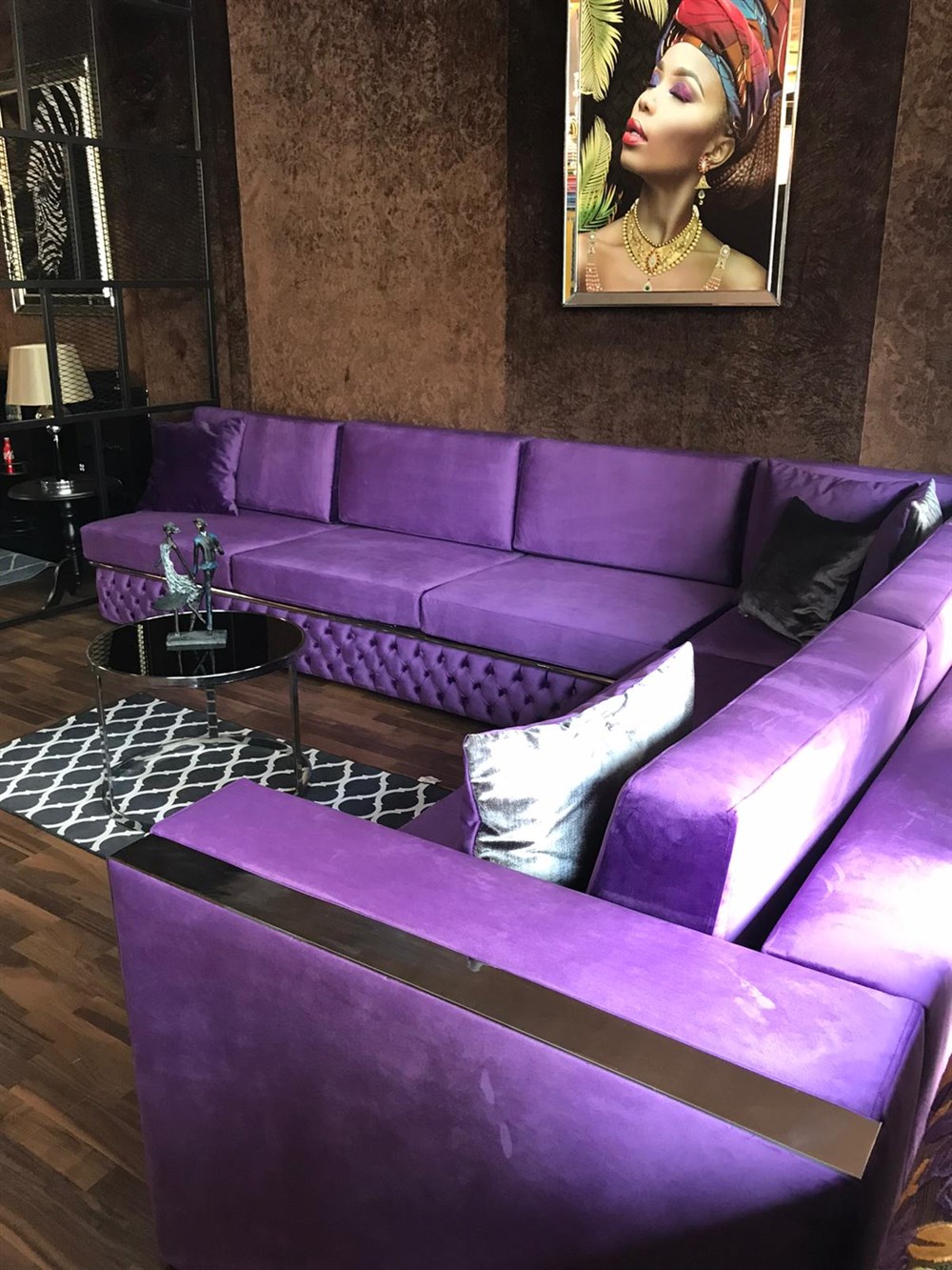 3A MOBİLYA SHİNE SİLVER L KANEPE 