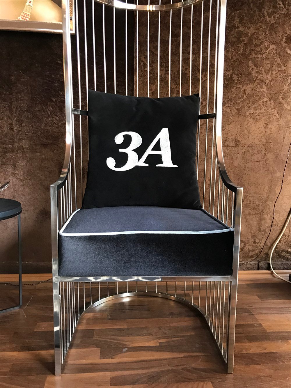 3A MOBİLYA SİLVER KAFES BERJER