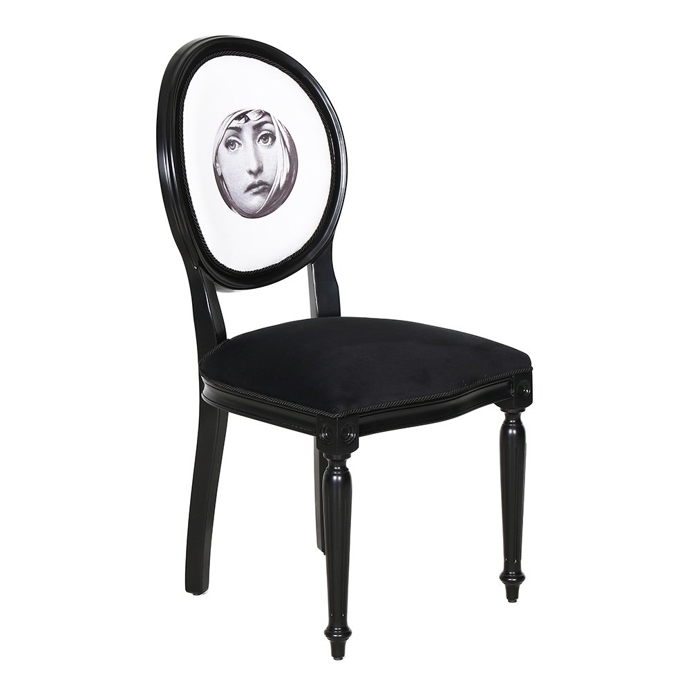 3A Mobilya Smile Fornasetti Sandalye