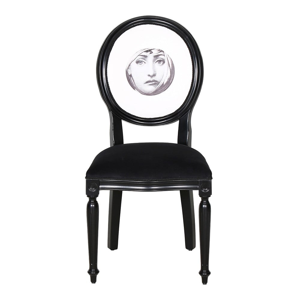 3A Mobilya Smile Fornasetti Sandalye