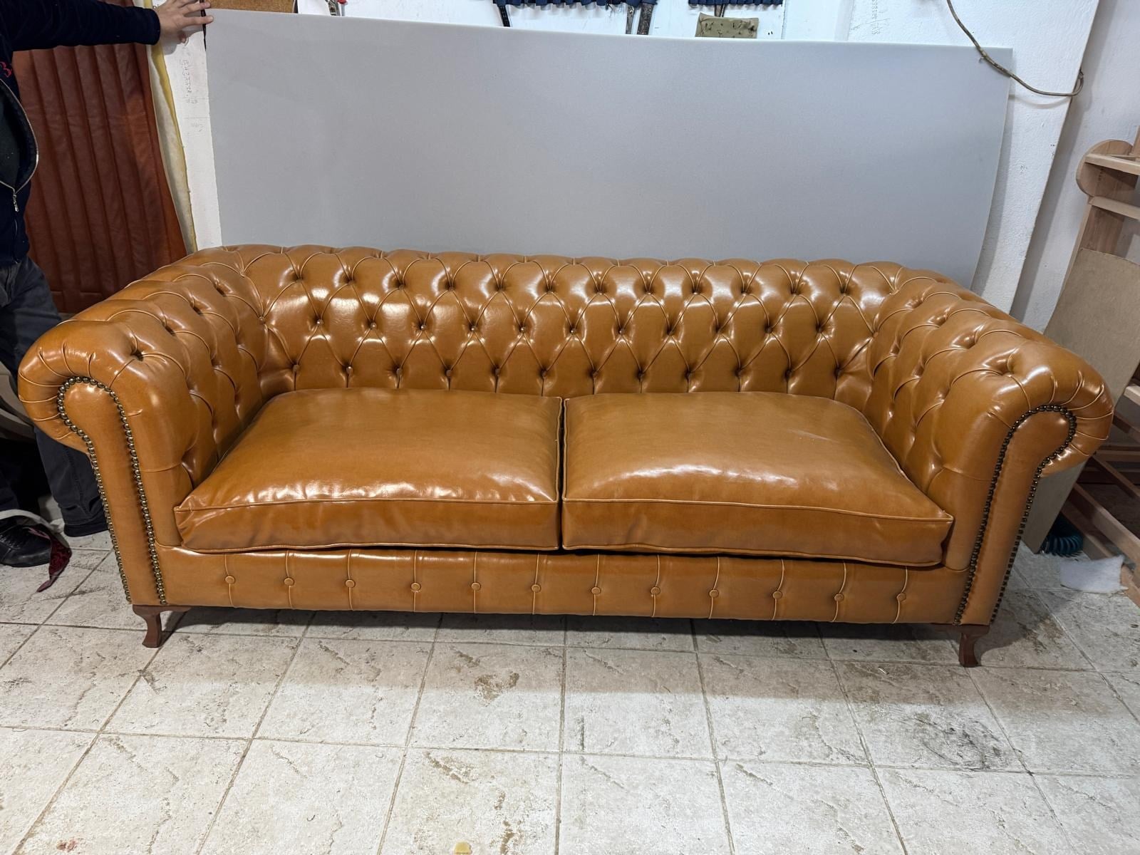 3A MOBİLYA  TABA PULLAP CHESTERFIELD