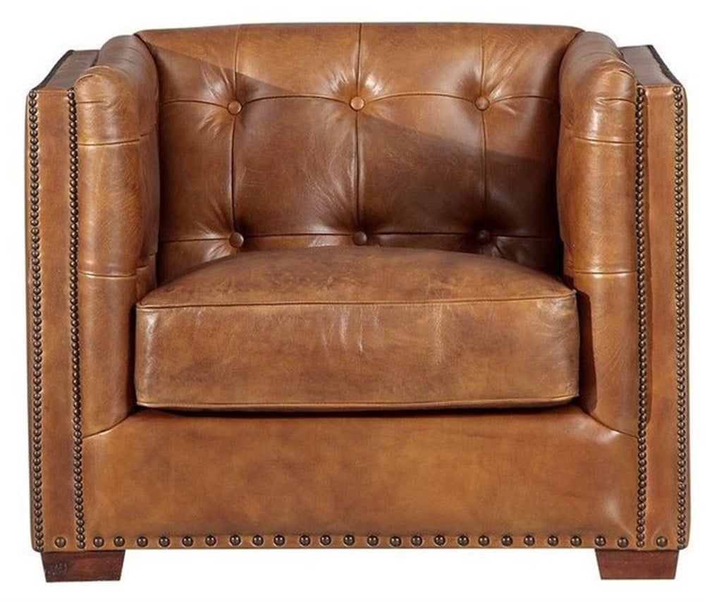 3A MOBİLYA TOBACCO HAKİKİ DERİ BERJER