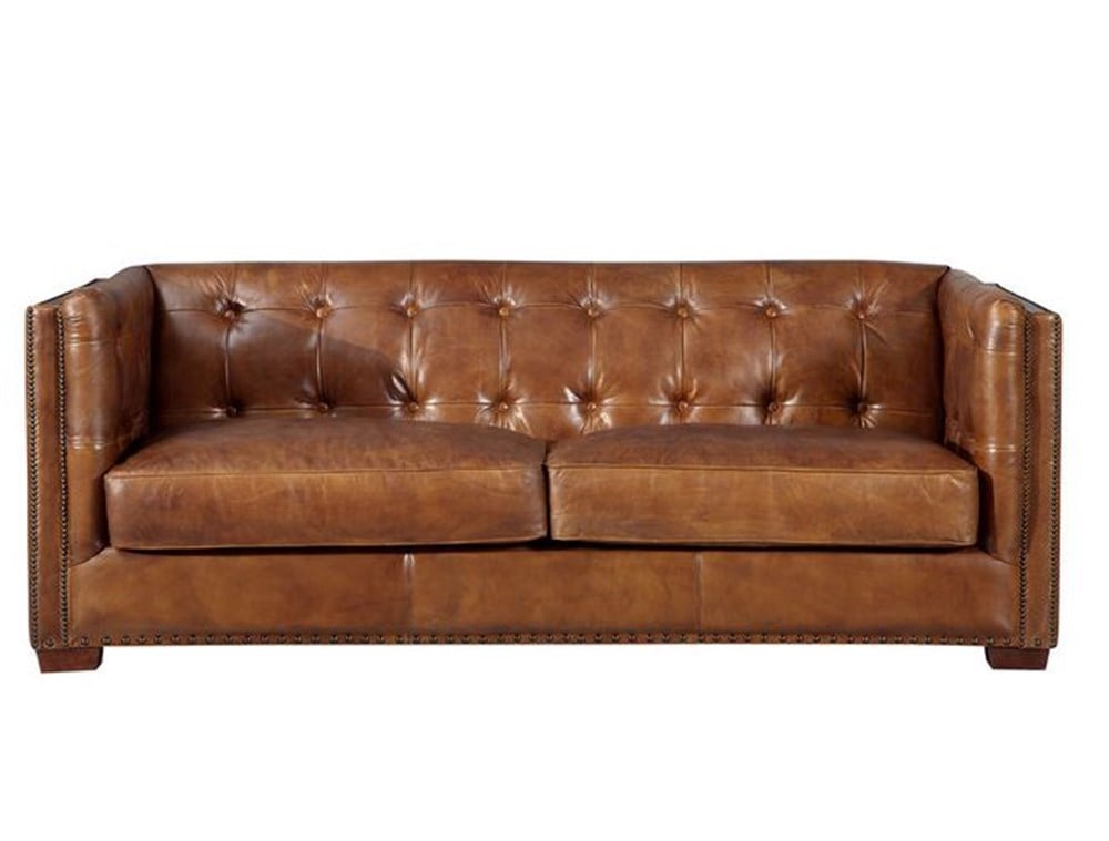 3A MOBİLYA TOBACCO HAKİKİ DERİ KANEPE