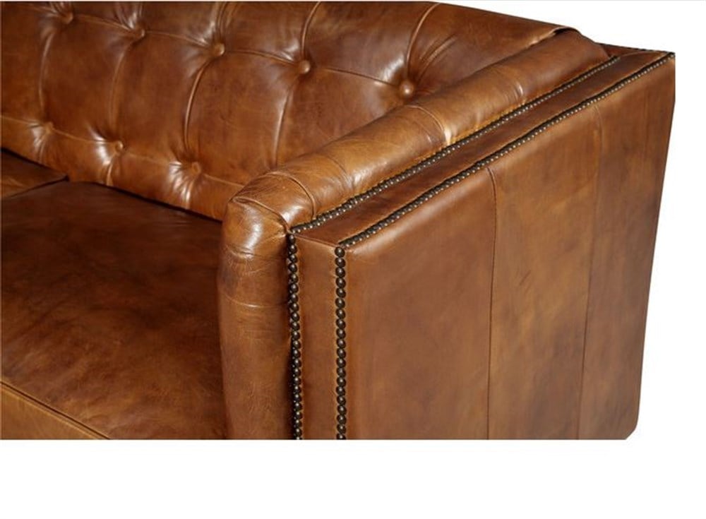 3A MOBİLYA TOBACCO HAKİKİ DERİ KANEPE