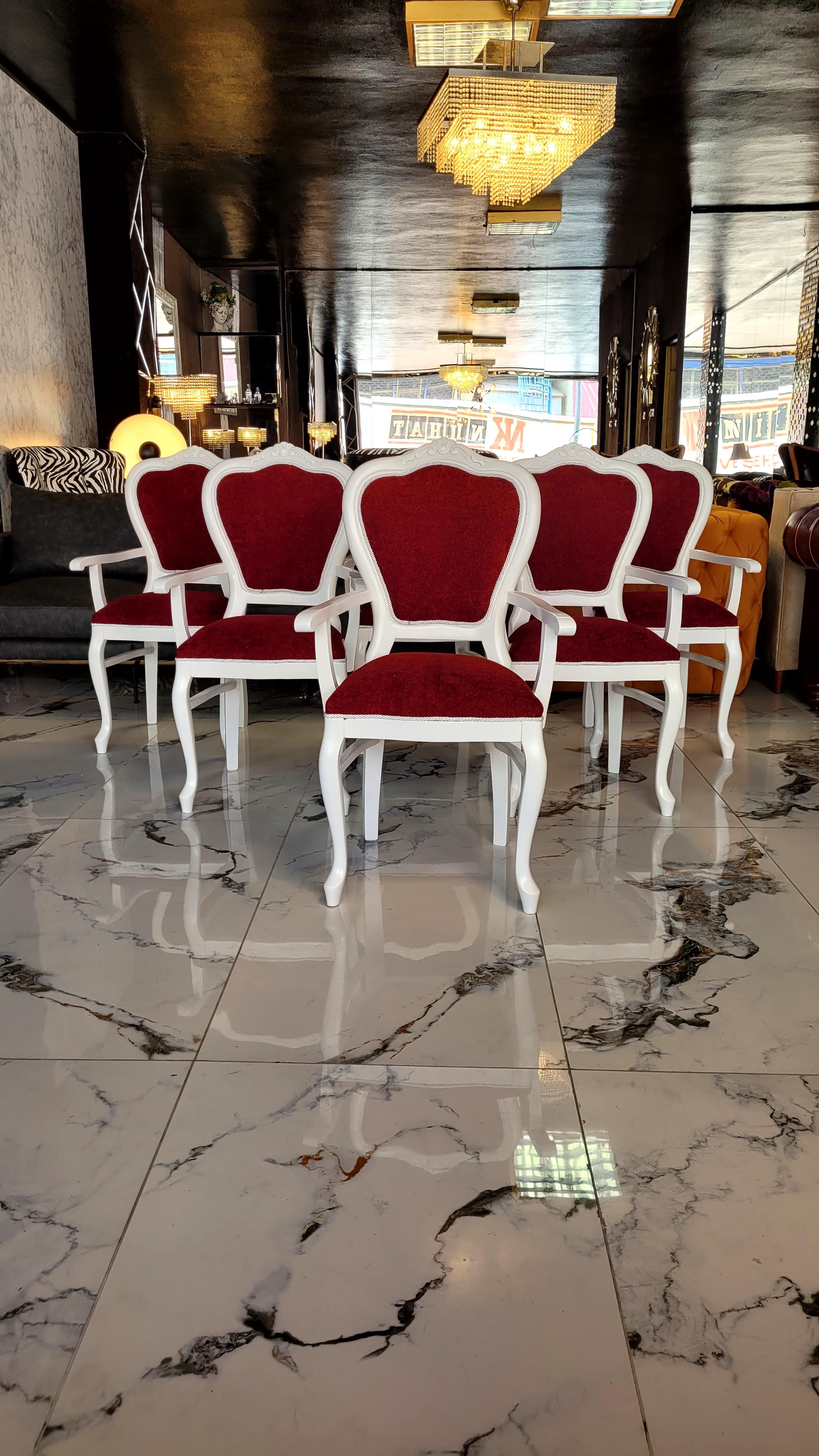 3A MOBİLYA VİCTORİAN OYMALI SANDALYE 