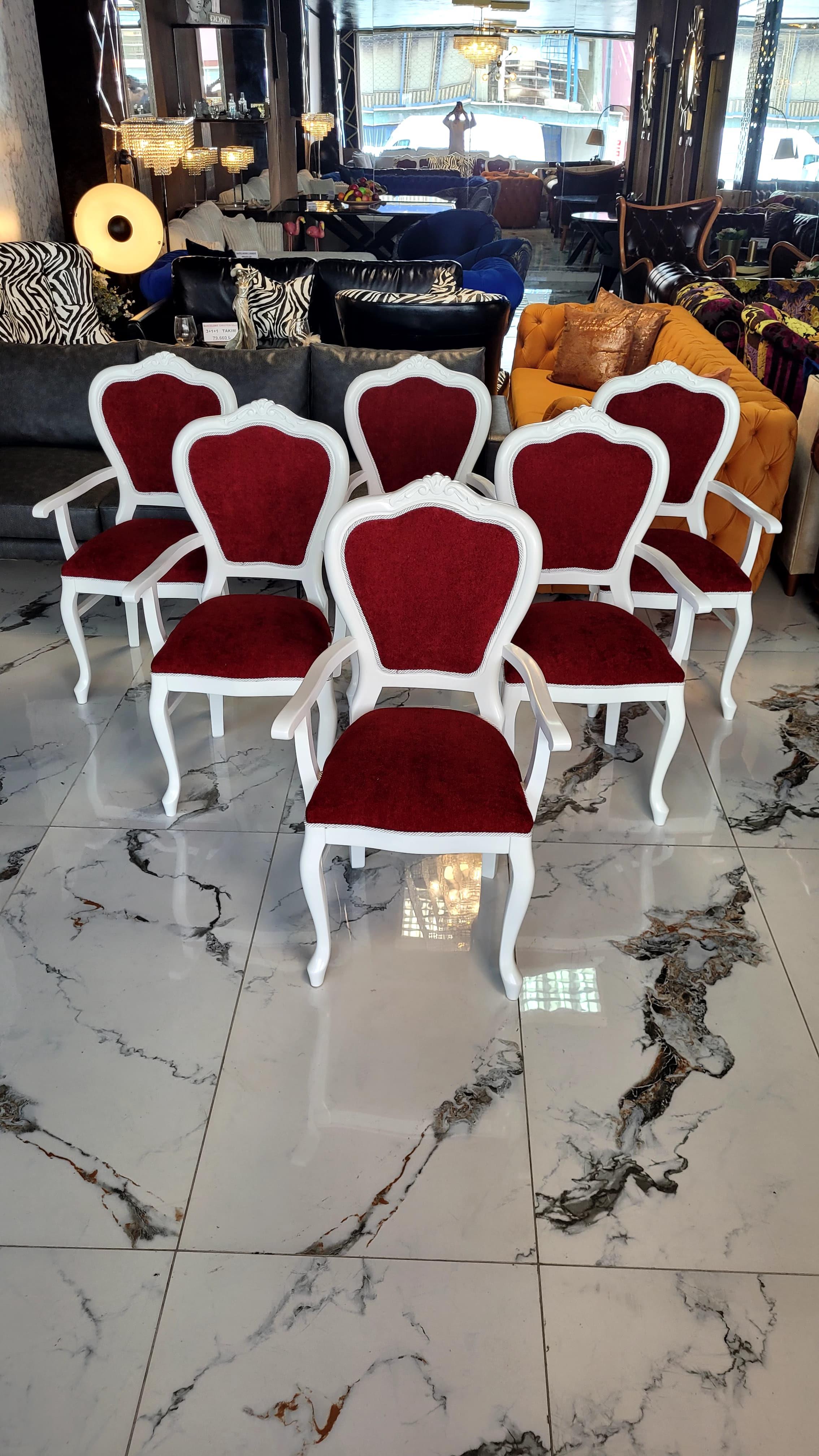 3A MOBİLYA VİCTORİAN OYMALI SANDALYE 