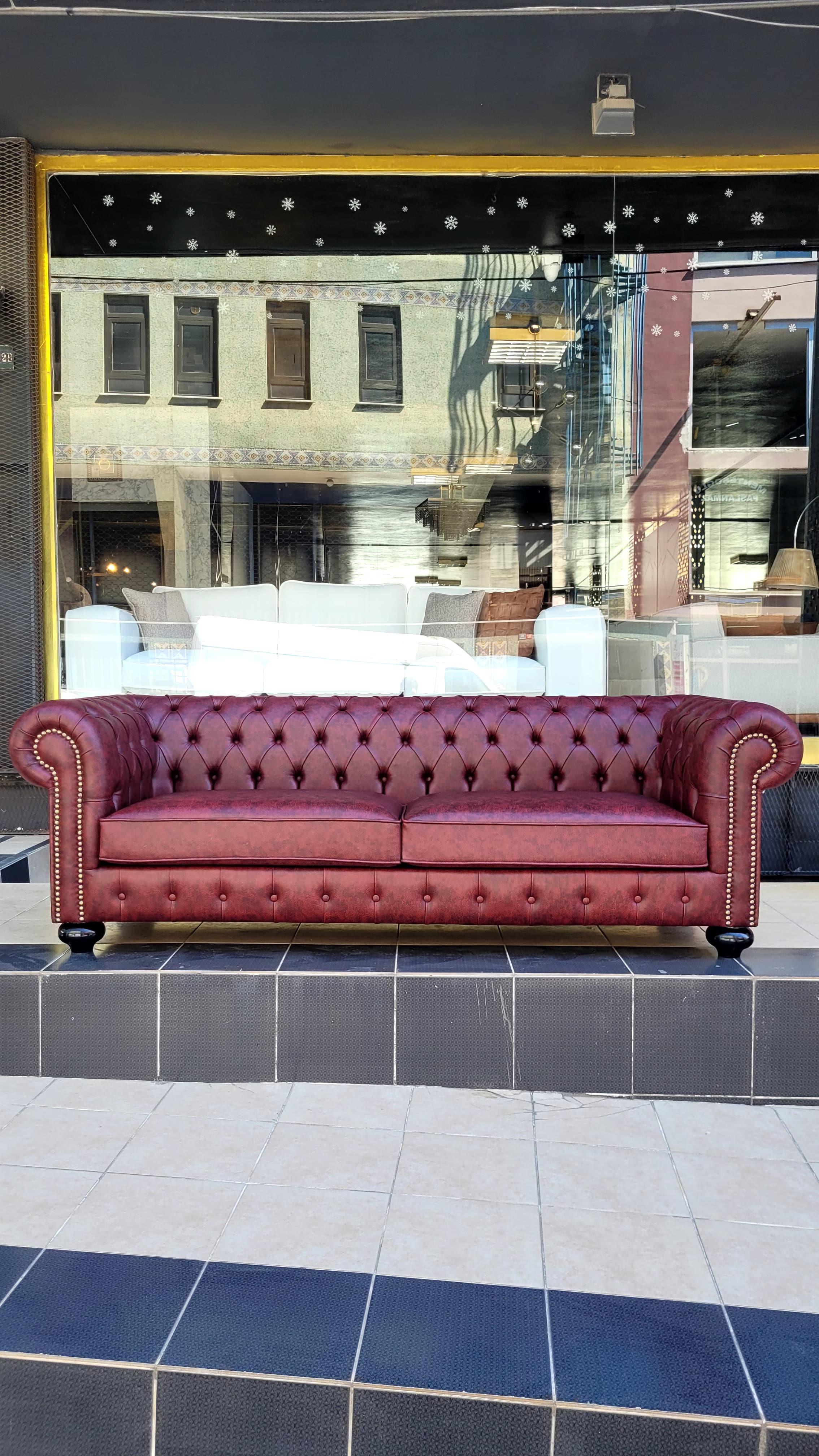 3A MOBİLYA VİNTAGE CHESTERFİELD