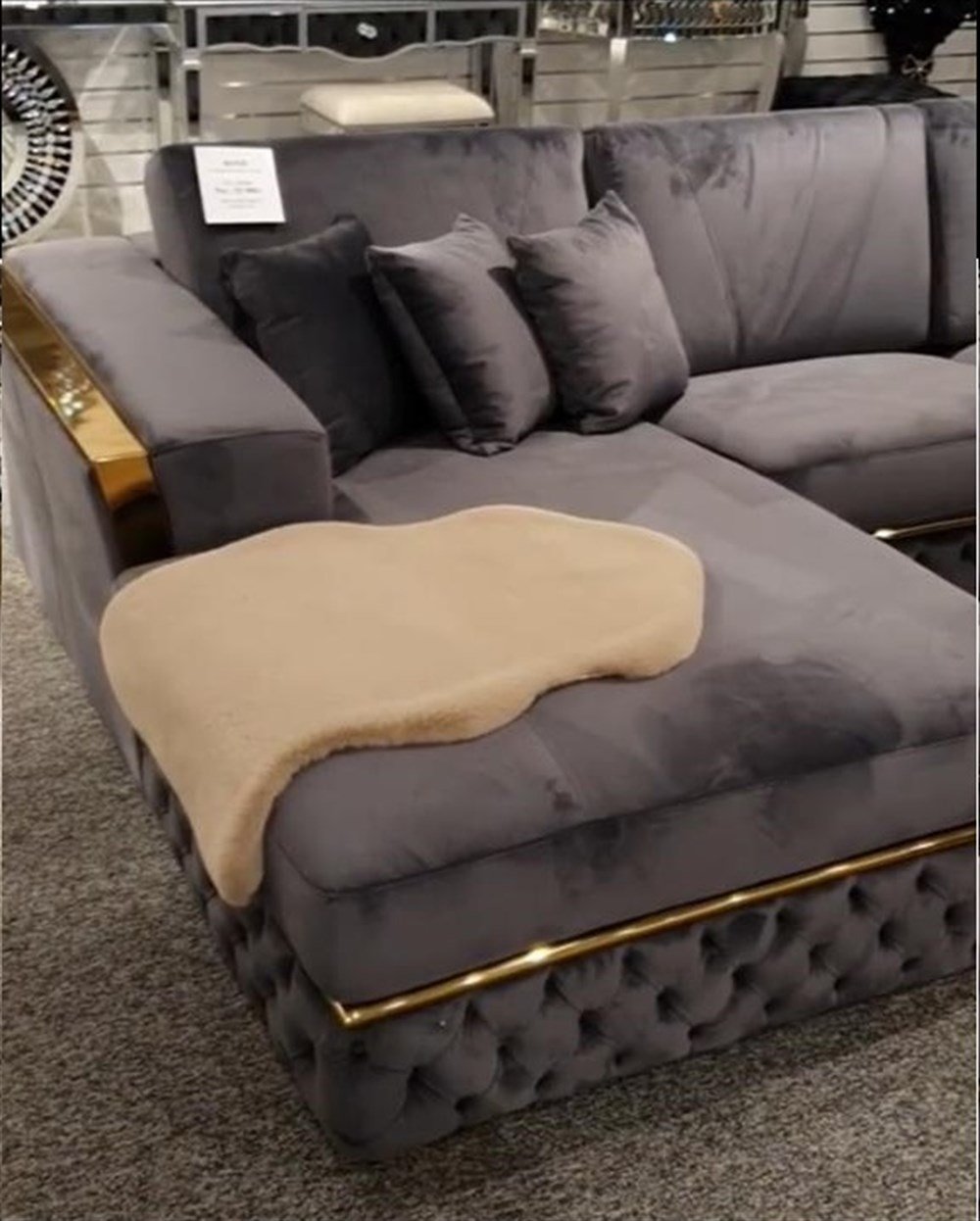 3A Mobilya Vogue L Kanepe 