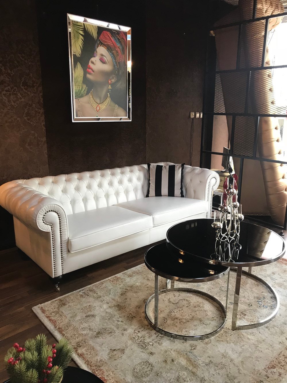 3A MOBİLYA WHİTE ANGEL CHESTERFİELD 