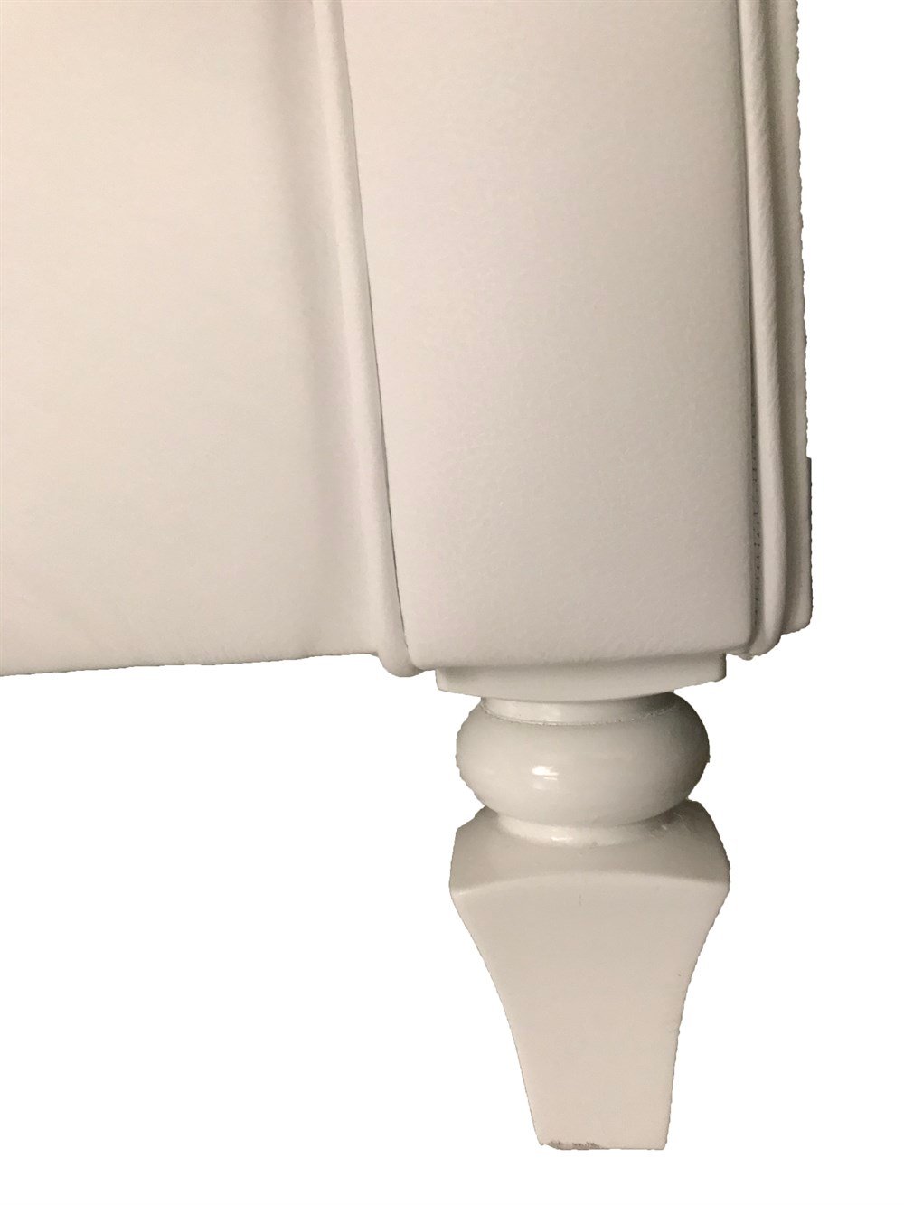 3A MOBİLYA WHİTE LEATHER HAKİKİ DERİ CHESTERFİELD