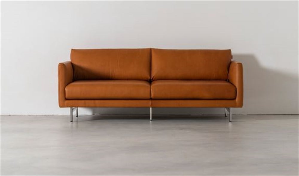 3A MOBİLYA WİLLİAM HAKİKİ DERİ KANEPE