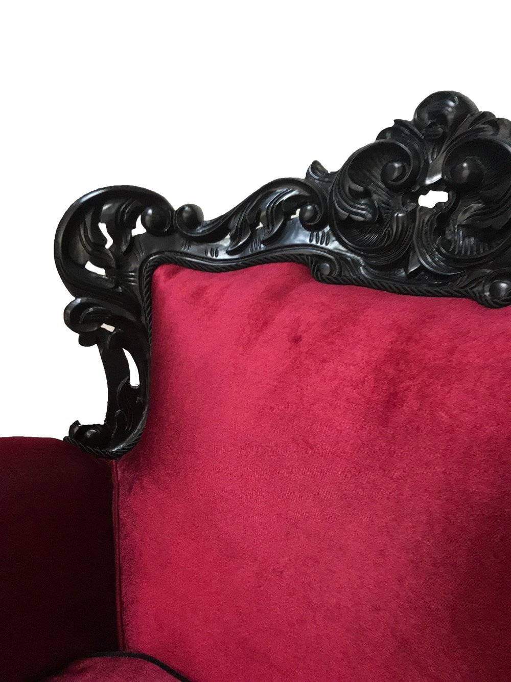 3A MOBİLYA WİNE RED KLASİK BERJER