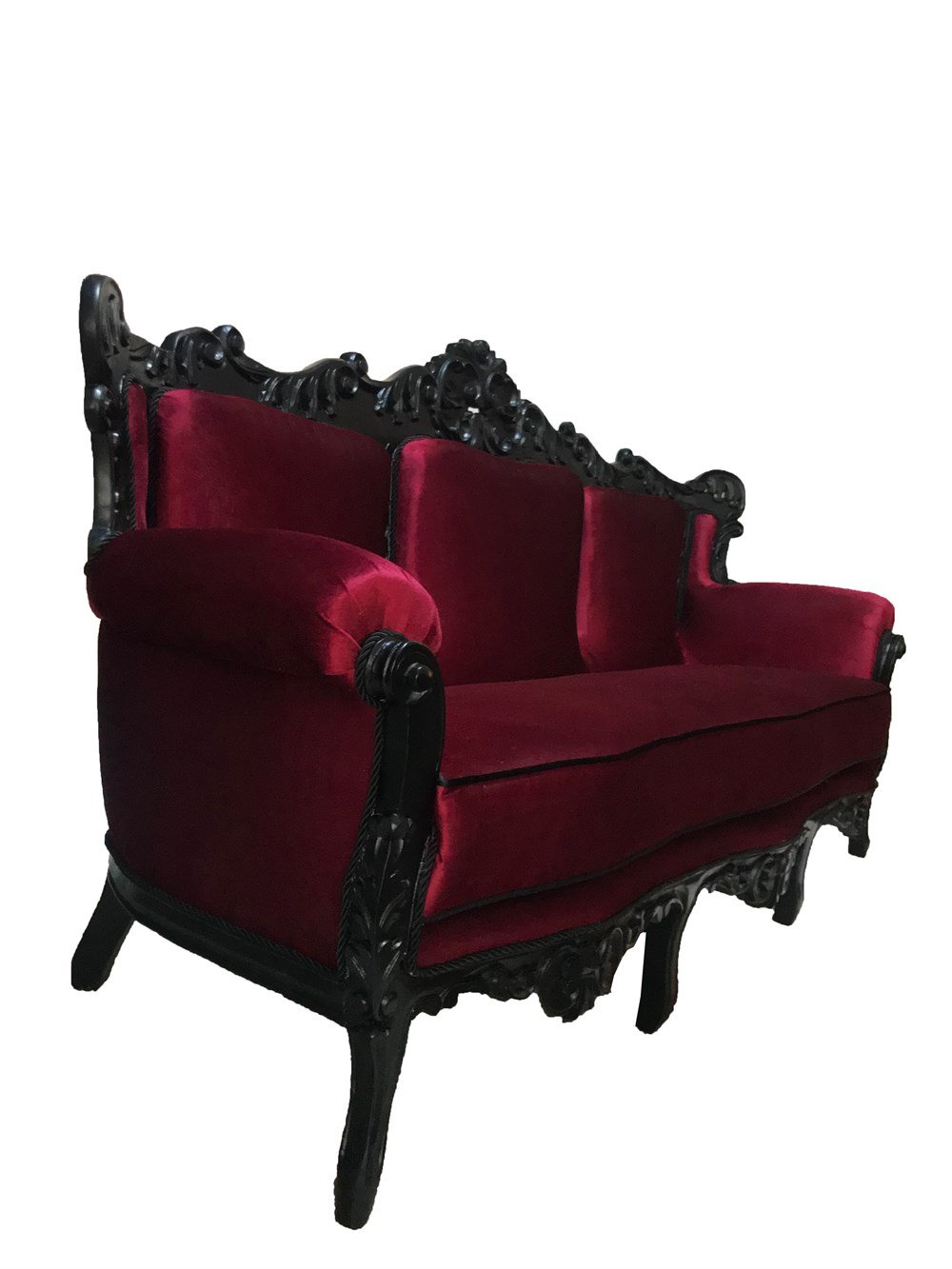 3A MOBİLYA WİNE RED KLASİK KANEPE