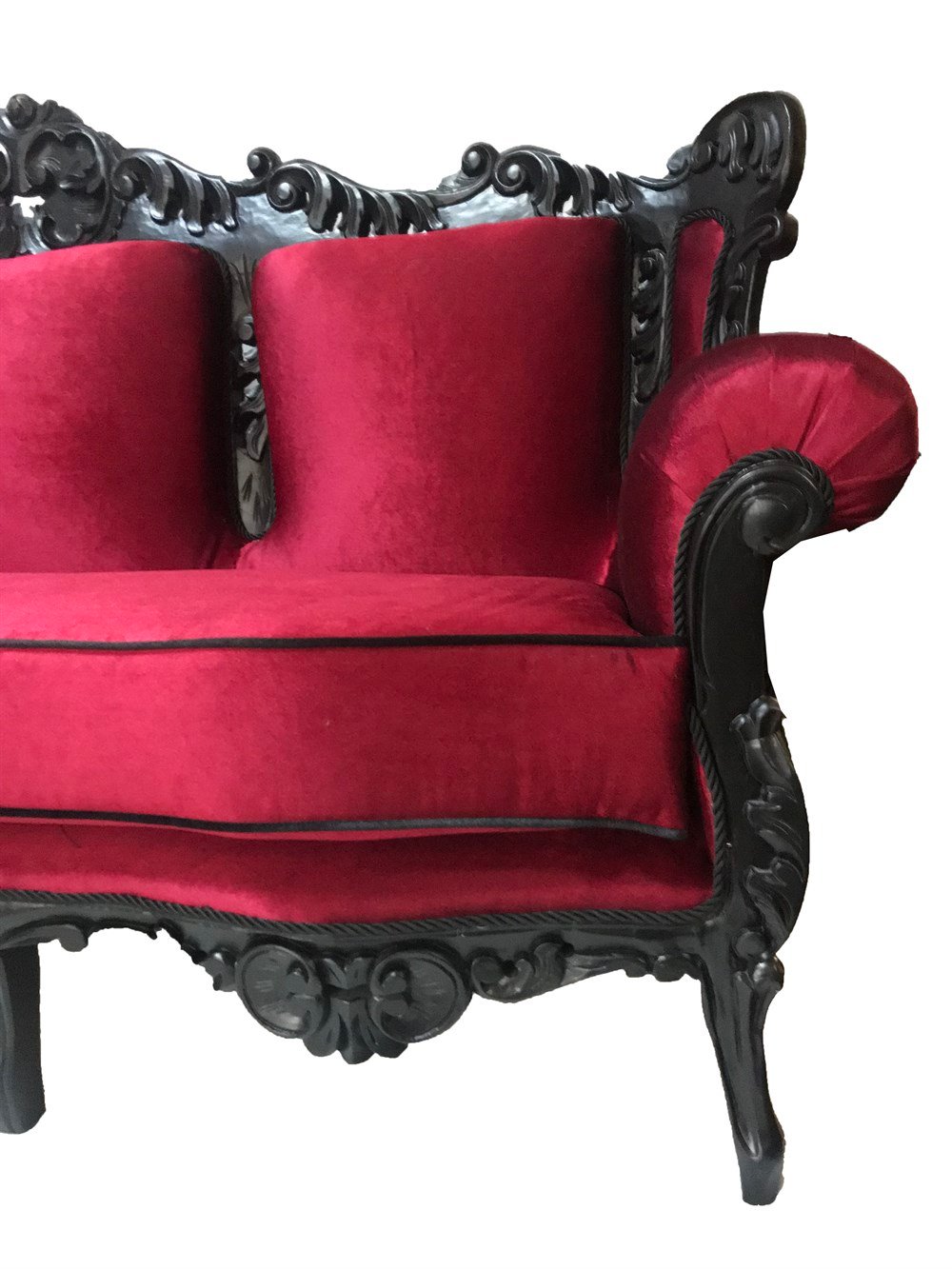 3A MOBİLYA WİNE RED KLASİK KANEPE