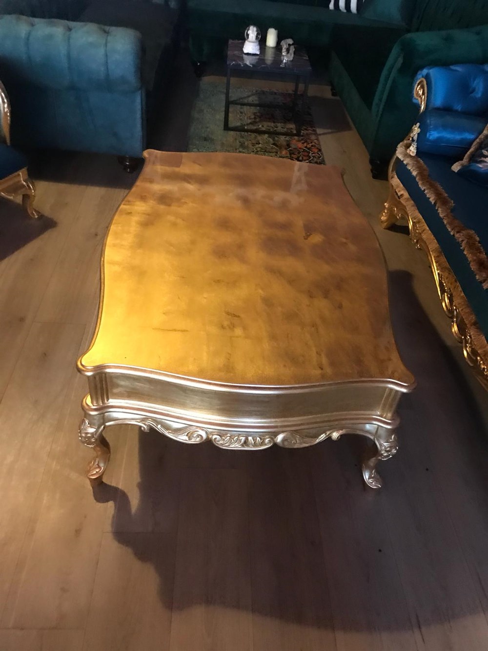 3A MOBİLYA YAPRAK VARAK ORTA SEHPA