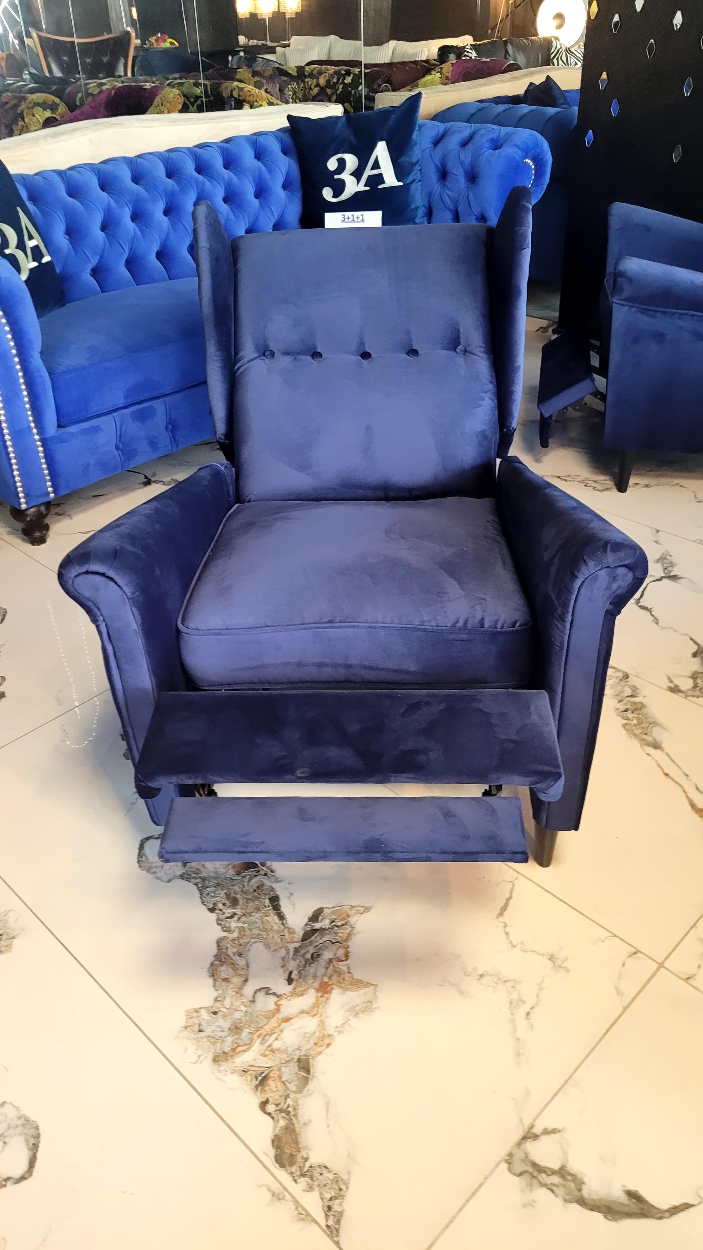 3A MOBİLYA YATAKLI BERJER KOLTUK 