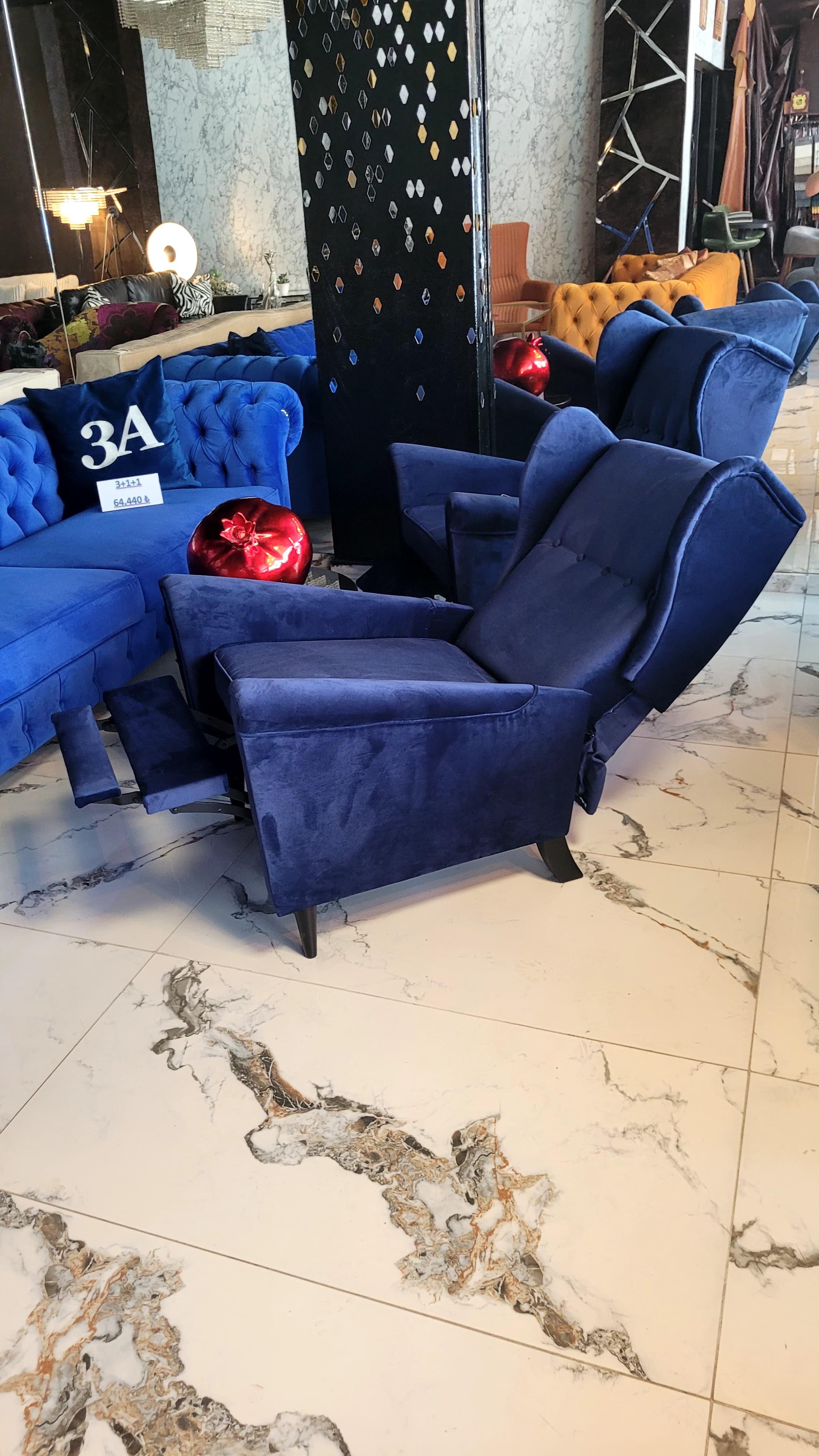 3A MOBİLYA YATAKLI BERJER KOLTUK 