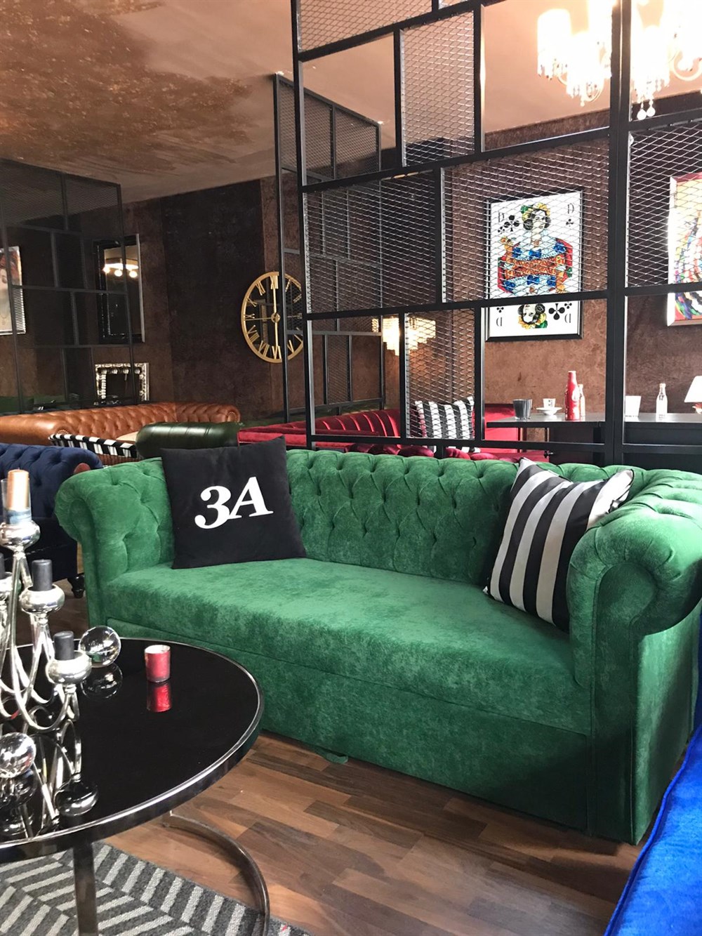 3A MOBİLYA YATAKLI PARADİSE YATAKLI CHESTERFİELD