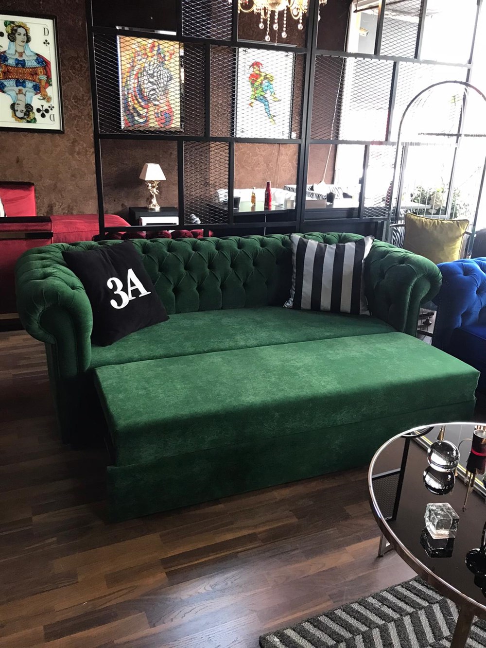 3A MOBİLYA YATAKLI PARADİSE YATAKLI CHESTERFİELD