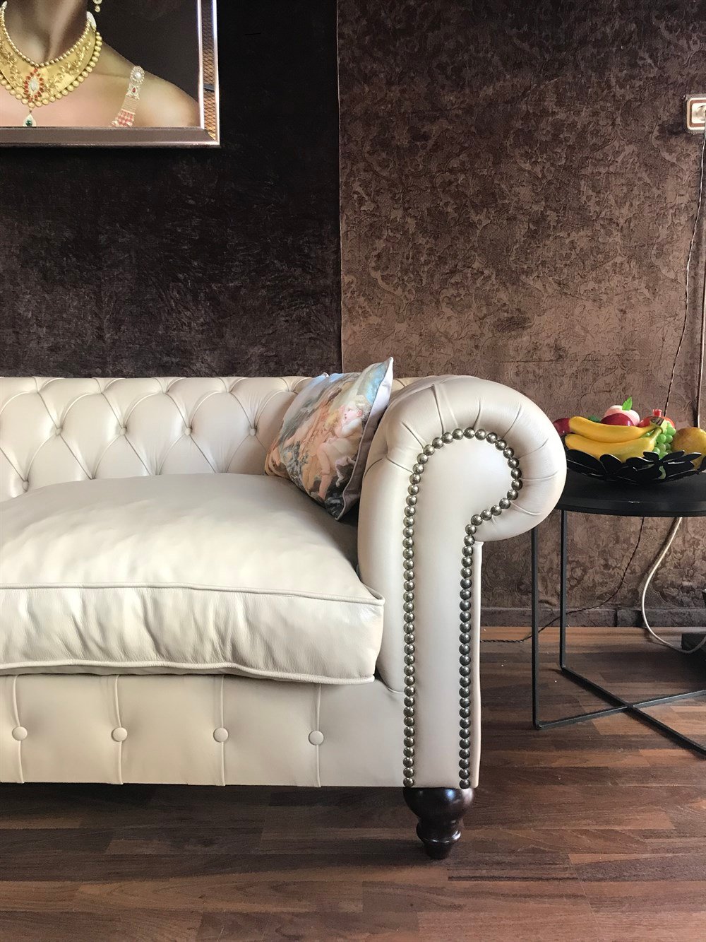 3A MOOBİLYA HAKİKİ DERİ DREAM CHESTERFİELD