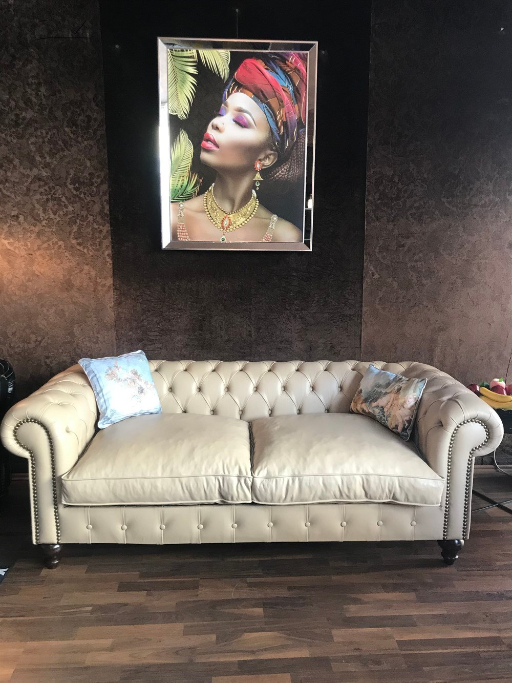 3A MOOBİLYA HAKİKİ DERİ DREAM CHESTERFİELD