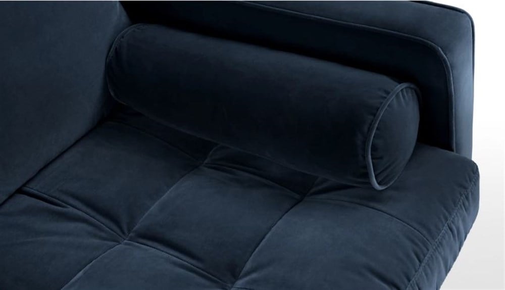 3A NAVY BLUE MODERN KANEPE