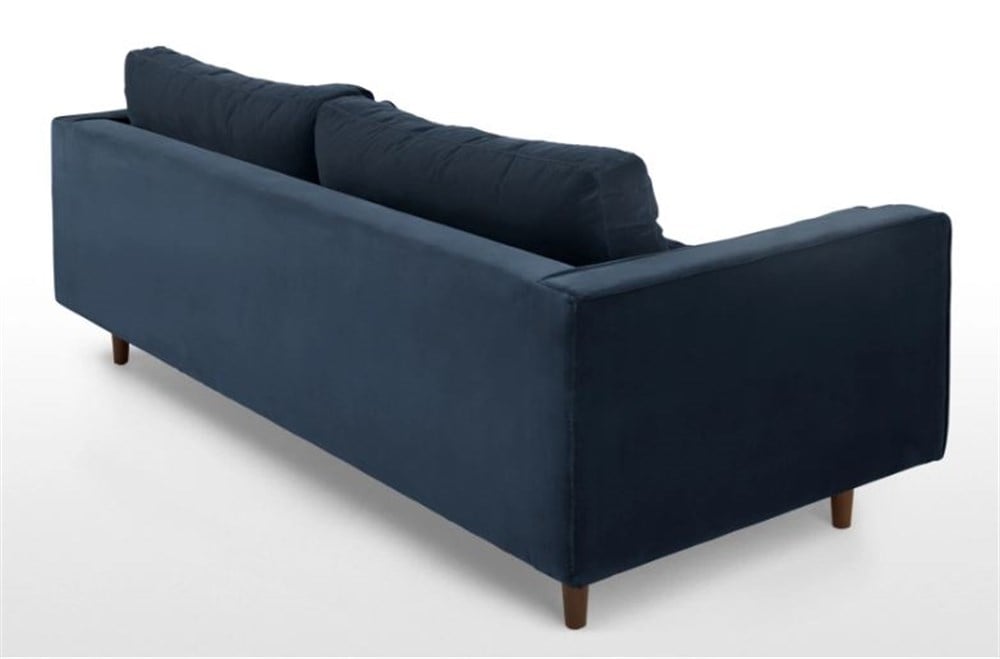 3A NAVY BLUE MODERN KANEPE