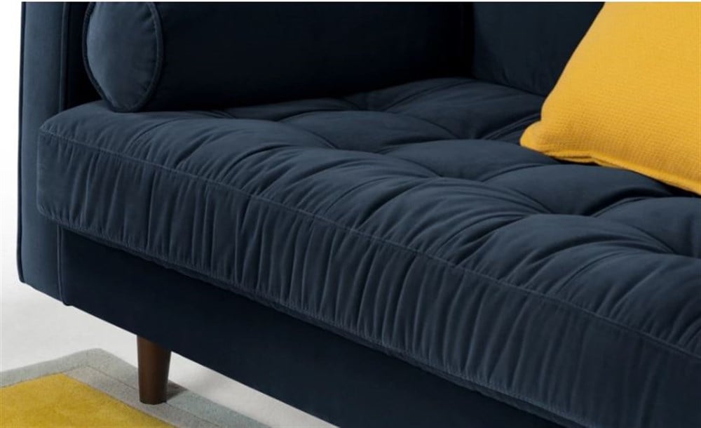 3A NAVY BLUE MODERN KANEPE