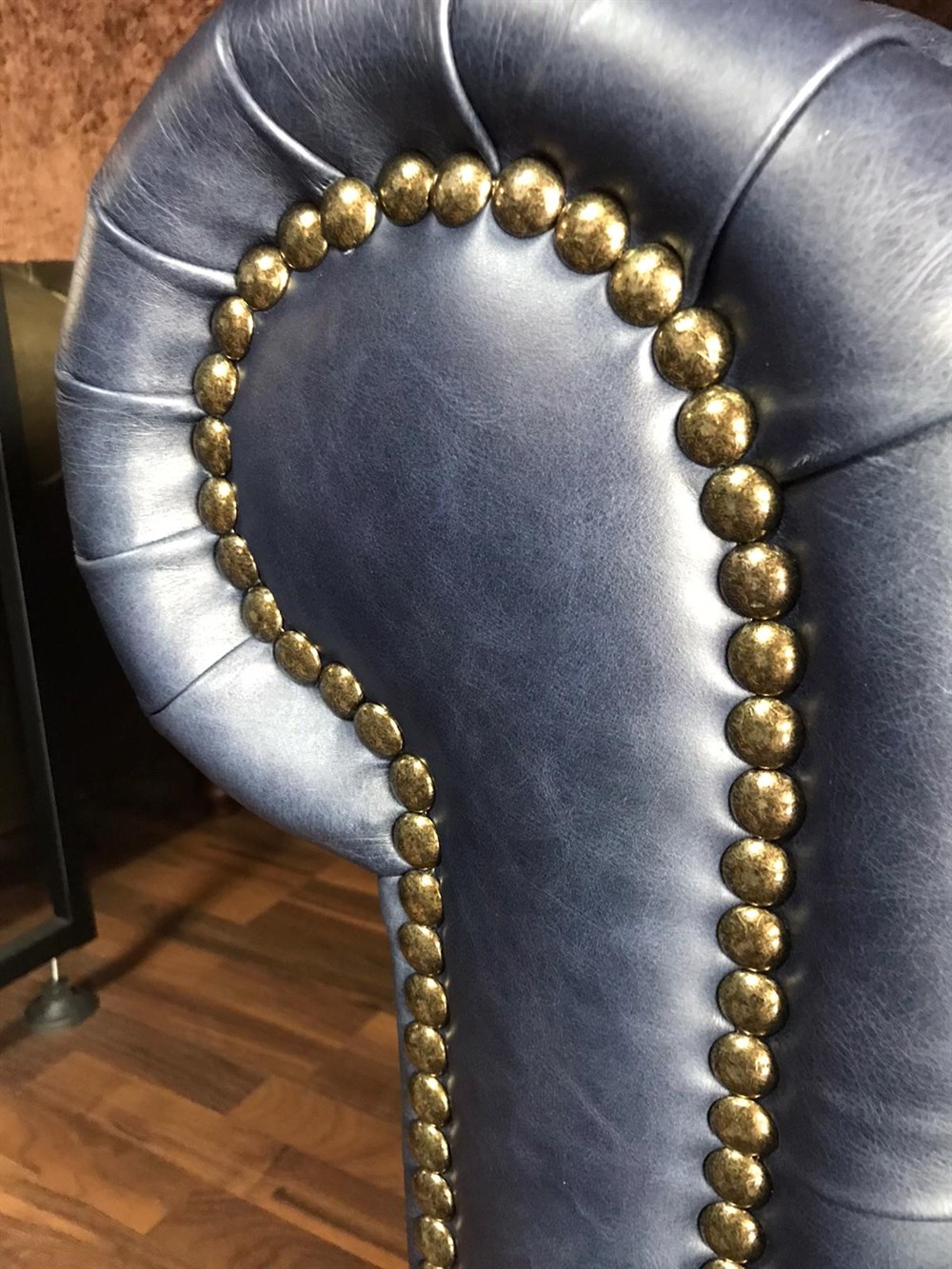 3A PREMİUM HAKİKİ DERİ CHESTERFİELD 