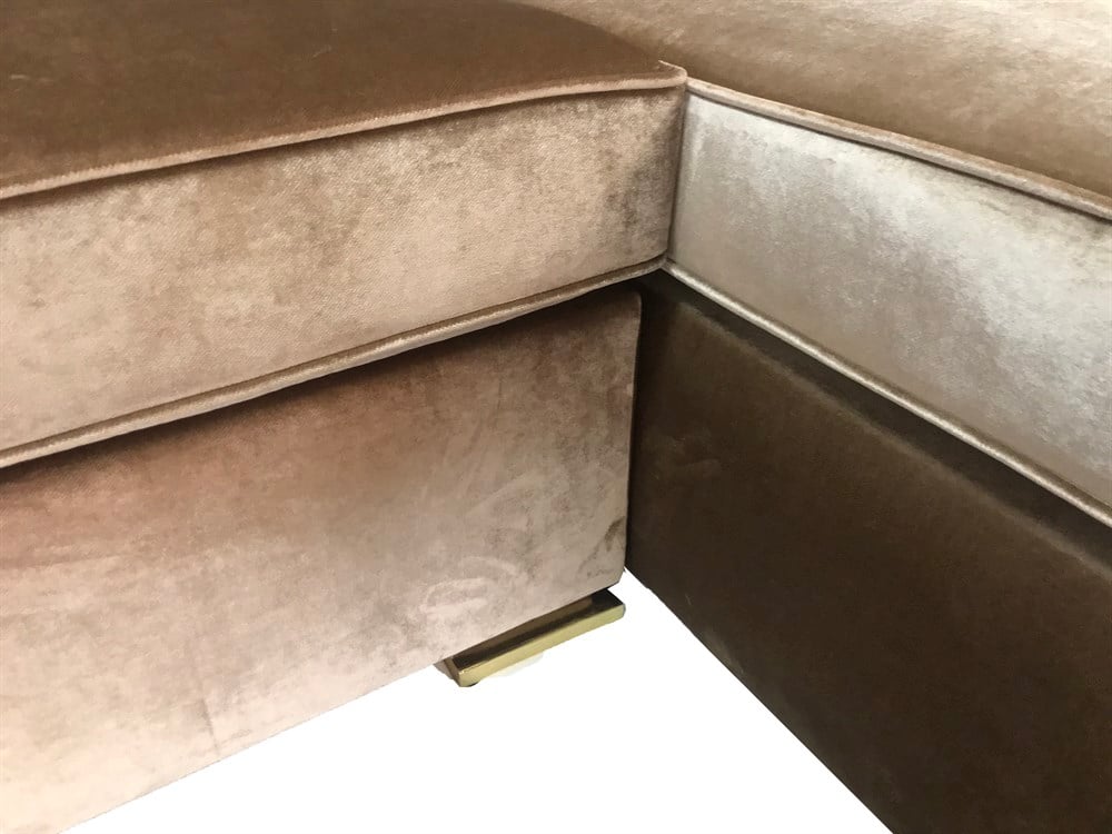 3A SHİNE GOLD L KANEPE KÖŞE KOLTUK