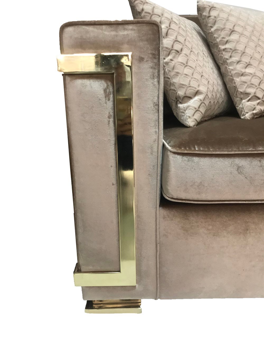 3A SHİNE GOLD L KANEPE KÖŞE KOLTUK