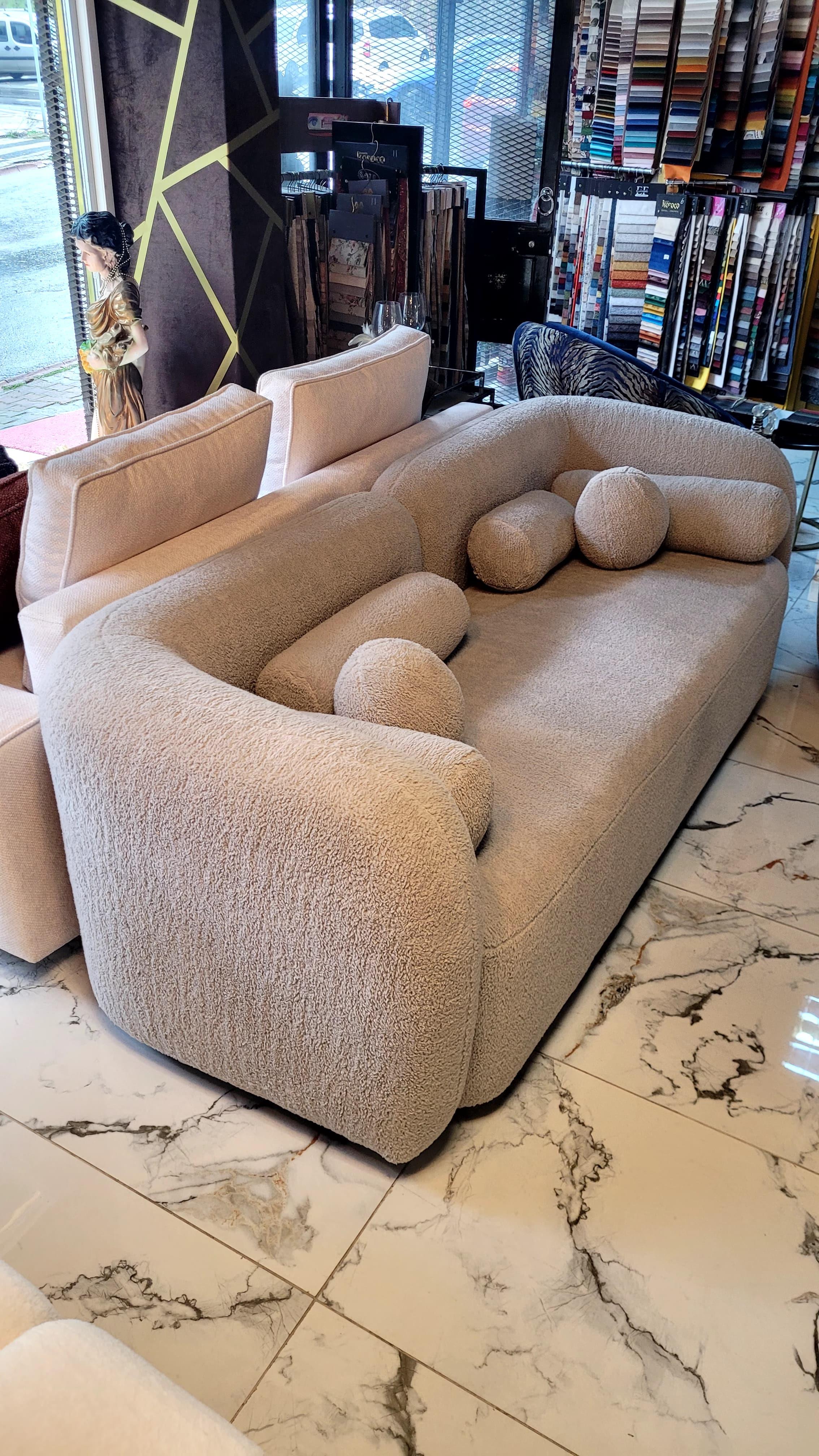 3AMOBİLYA NEW BUKLE MODERN KANEPE VE BERJER 