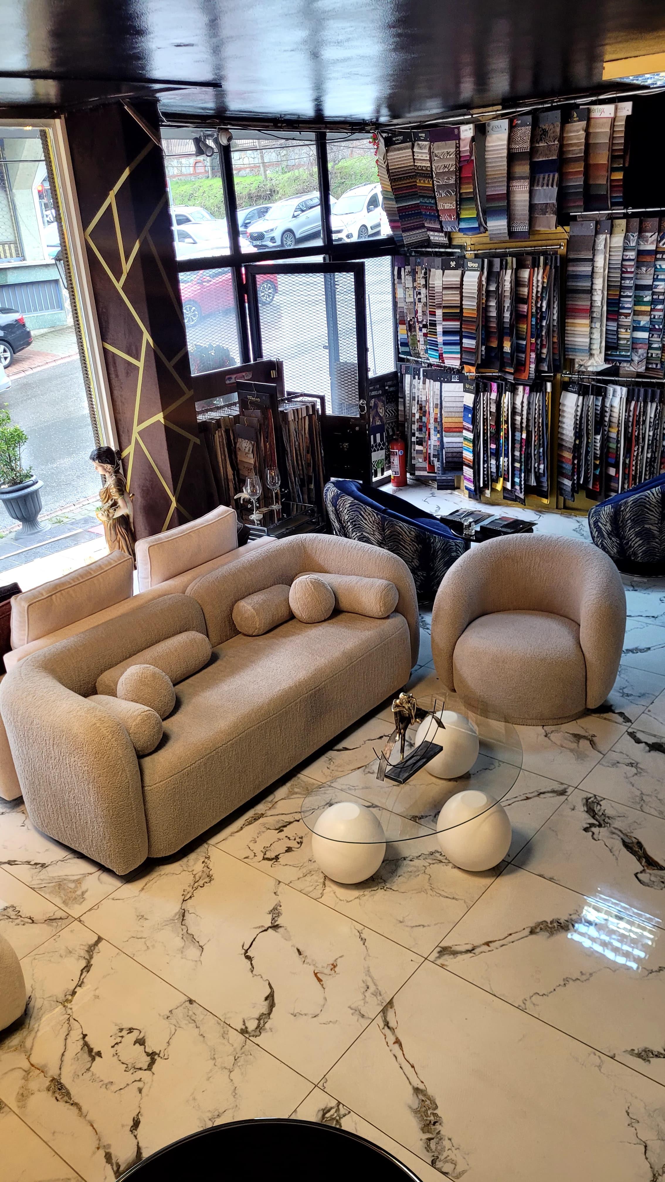 3AMOBİLYA NEW BUKLE MODERN KANEPE VE BERJER 