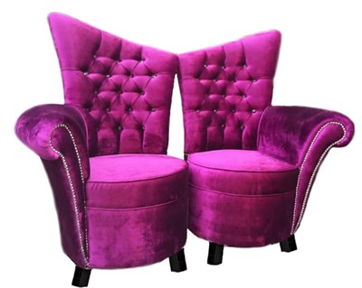 Fuşya Berjer Aşk Koltuğu