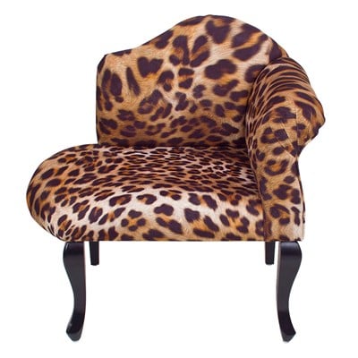 3A Mobilya Leopar Tekli Josephine Sol Kollu