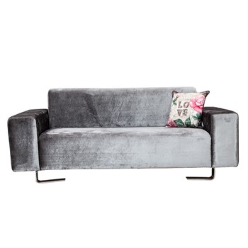 3A Mobilya Modern Luxe Kanepe Gümüş