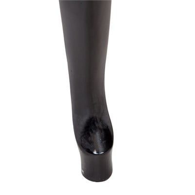 3A Mobilya Black And Silver Kollu Sandalye Siyah