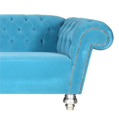 3A Mobilya Mavi Chesterfield