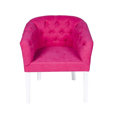 3A Mobilya Full Capitone Pink Berjer - Fuşya