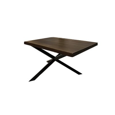 3A Mobilya Çapraz Ayak Ağaç Sehpa