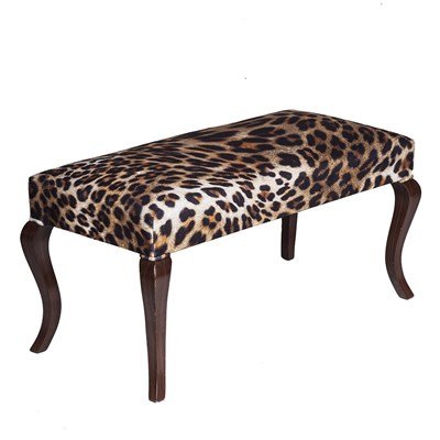 3A Mobilya Leopar Puf - Desenli