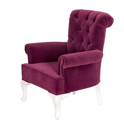 3A Mobilya Bordeaux Lükens Berjer - Mor